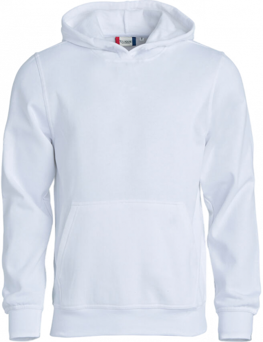Clique - Cotton Hoodie Junior - White