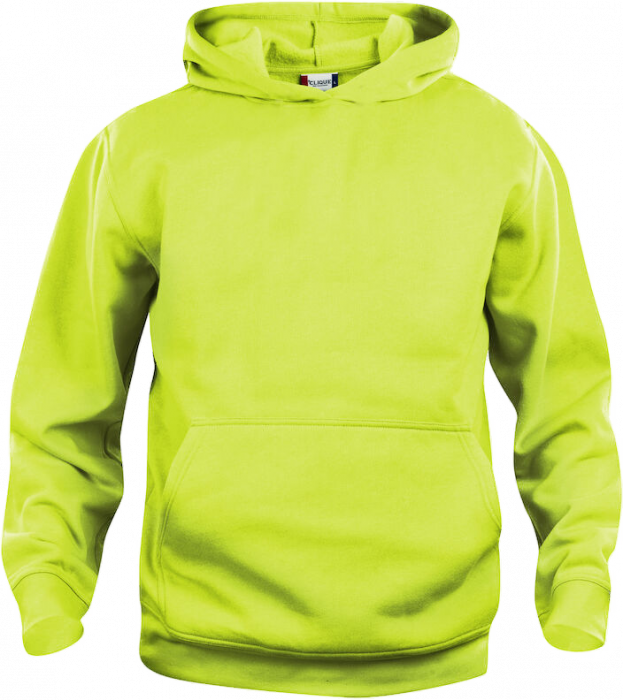Clique - Cotton Hoodie Junior - Visibility Yellow