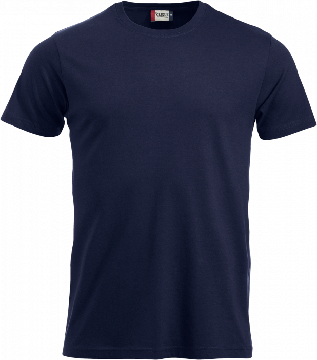 Clique - Klassisk Bomulds T-Shirt - Dark Navy