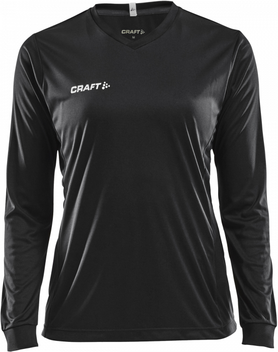 Craft - Squad Go Jersey Solid Ls Woman - Noir
