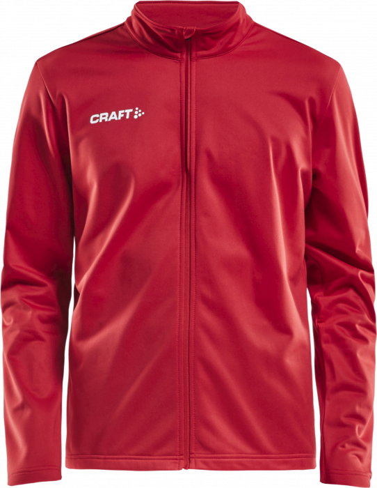 Craft - Squad Jacket - Czerwony & biały