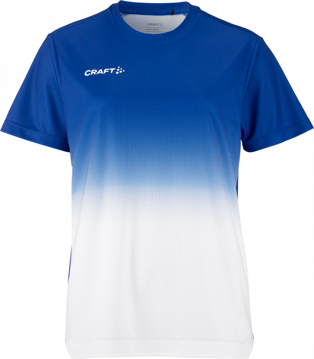 Craft - Evolve 2.0 Structured Graphic Jersey Women - Club Cobolt & white