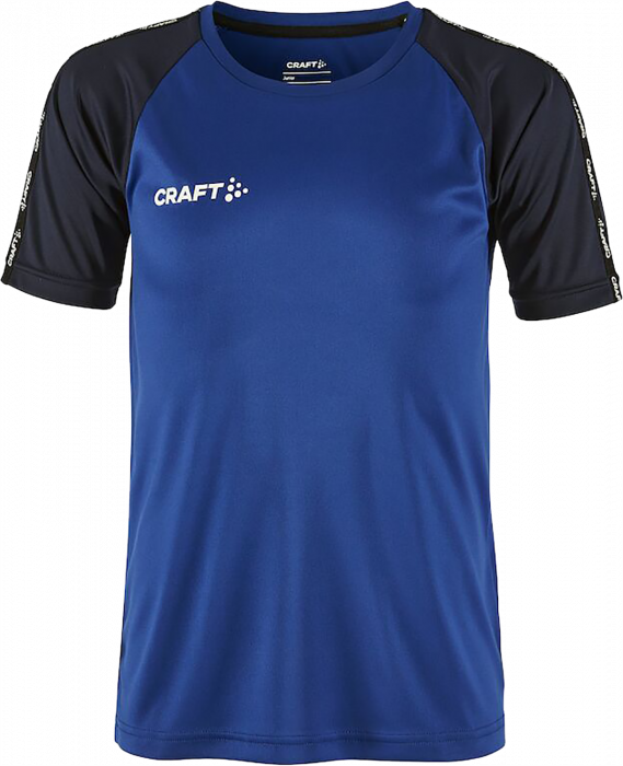 Craft - Squad 2.0 Contrast Spilletrøje Jr - Club Cobolt & navy blå