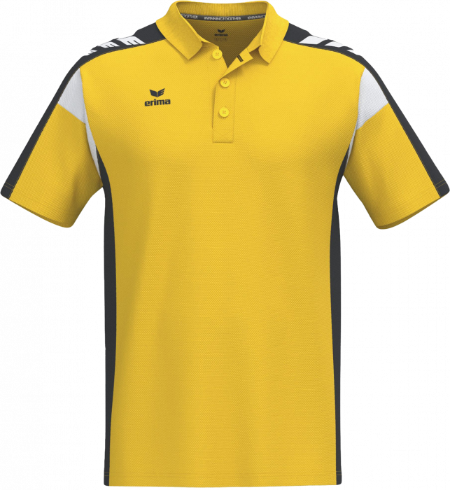 Erima - Celebrate 125 Polo - Yellow & black