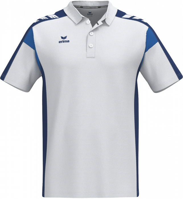 Erima - Celebrate 125 Polo - Blanc & new navy
