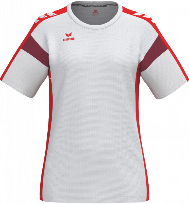 Erima - Celebrate 125 Player Jersey Women - White & red
