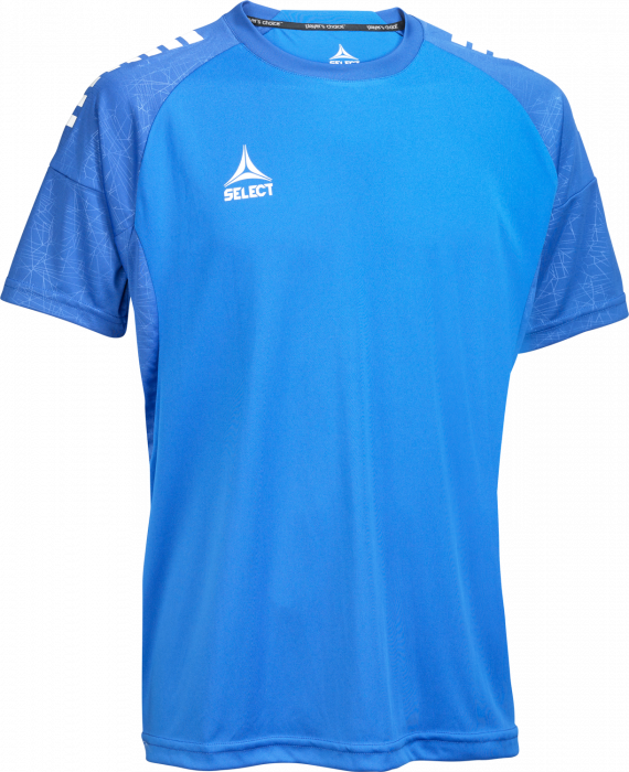 Select - Spain V25 Player Shirt S/s - Blå & vit